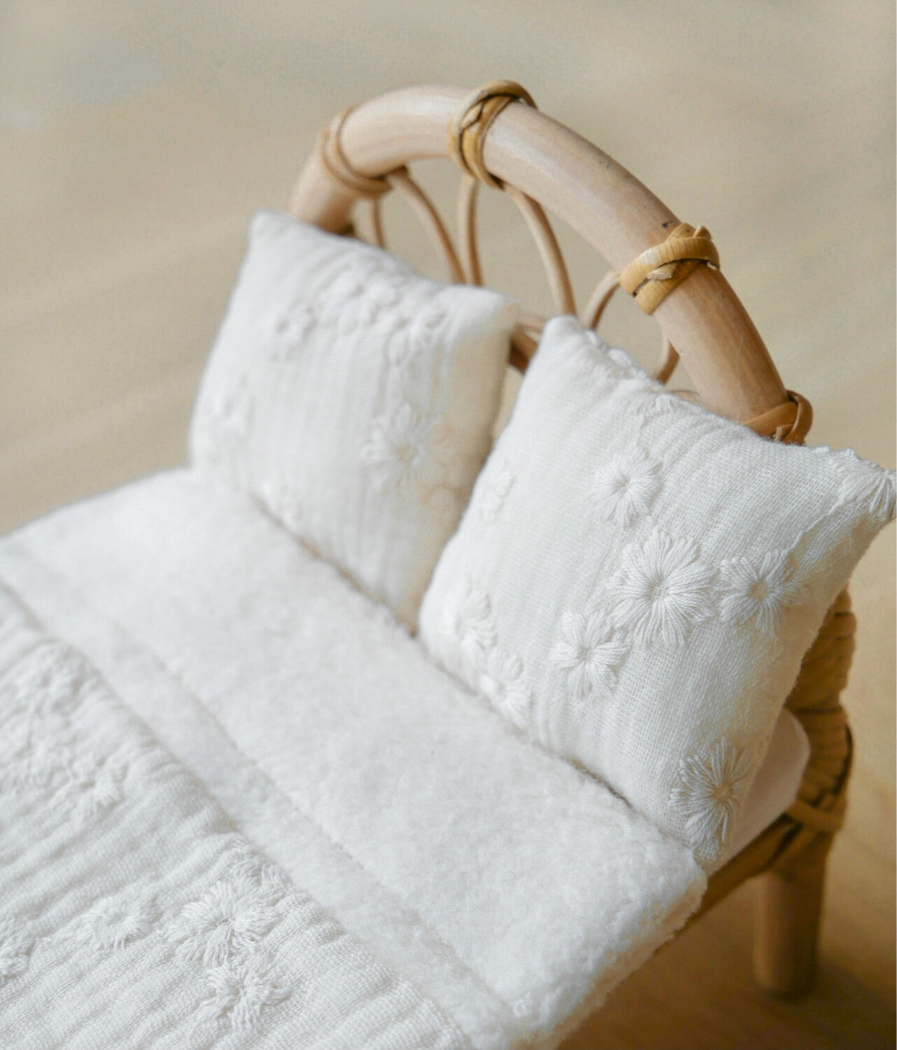 Beddengoed Broderie Wit