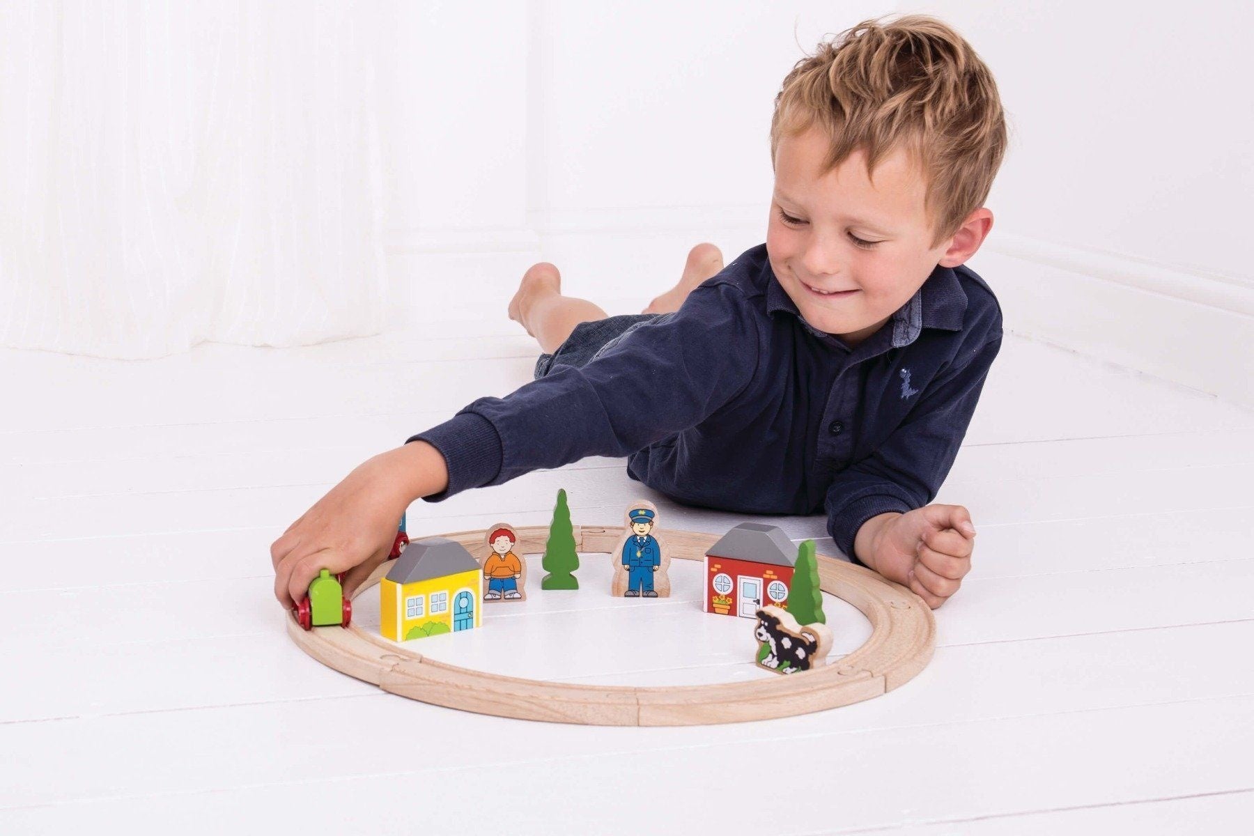 Bigjigs Mijn Eerste Treinset BJT010 5