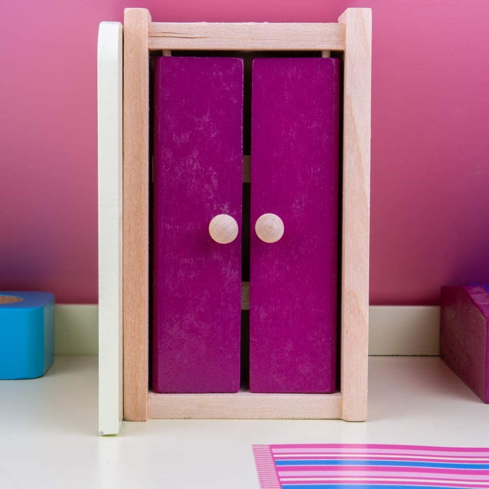 Bigjigs Poppenhuis Meubels Compleet JT116 6