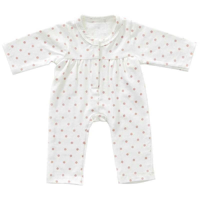 ByAstrup Poppen Onesie Roze Stippels_1