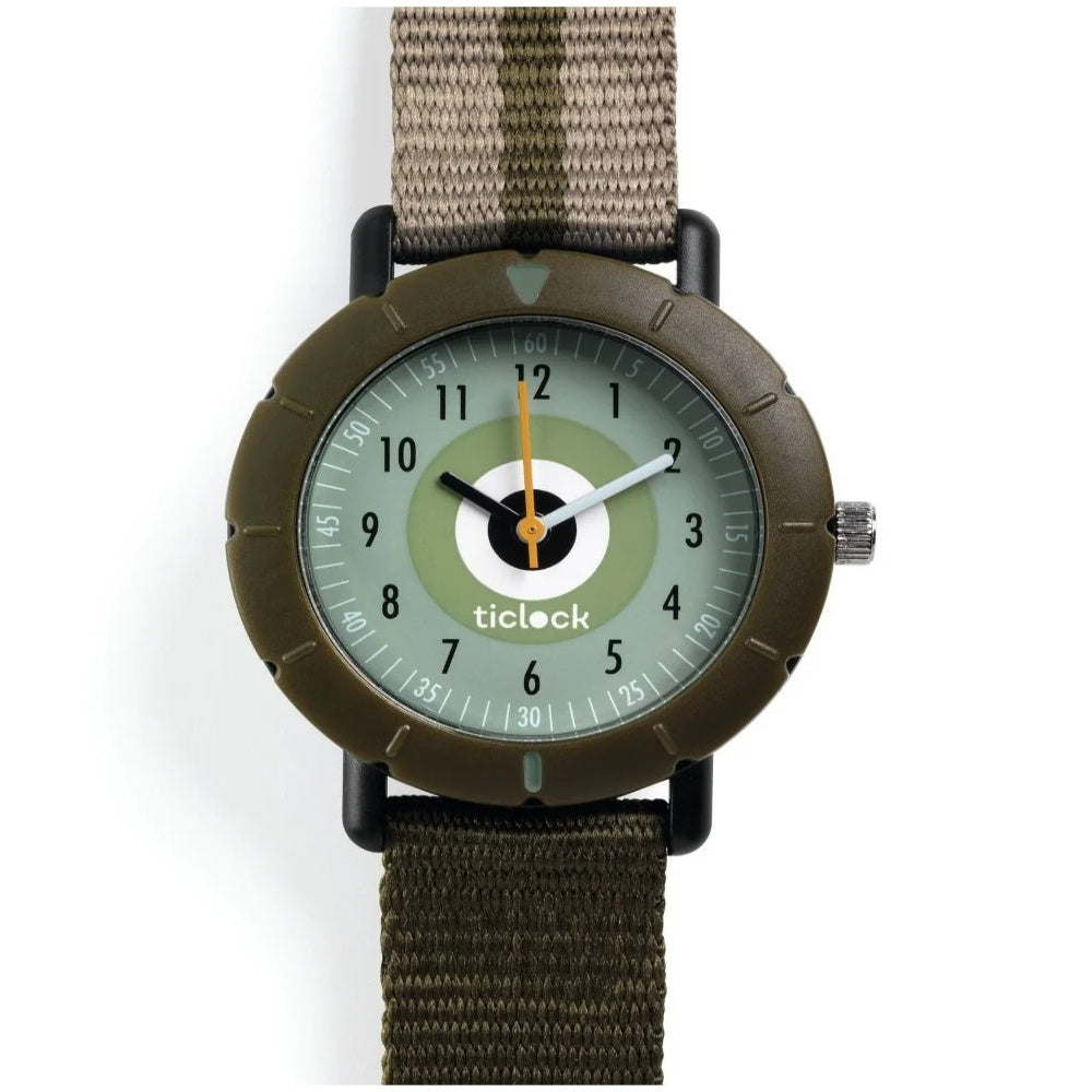 Djeco Kinderhorloge Groen Doel