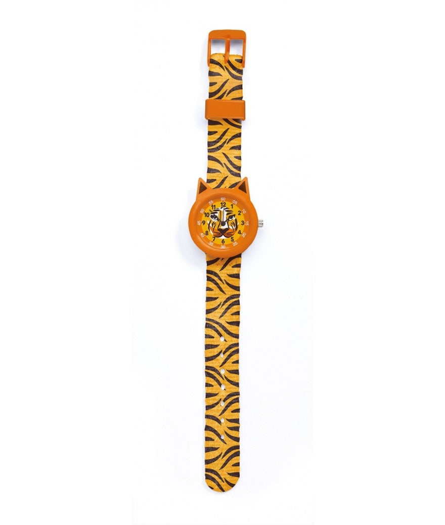 Djeco Kinderhorloge Tijger 1
