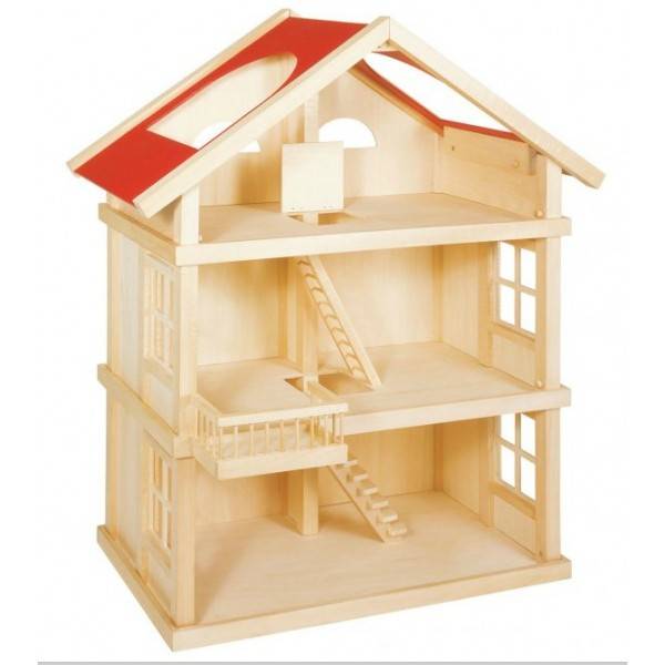 Goki Houten Poppenhuis XL 1