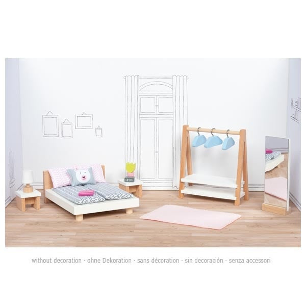Goki Poppenhuis Slaapkamer 1