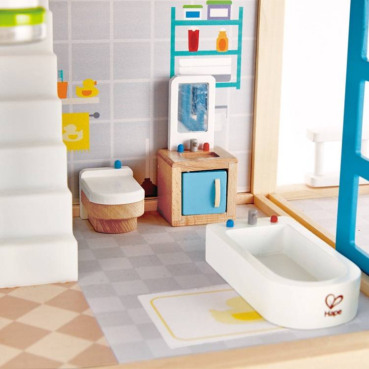 Hape Family Mansion Poppenhuis E3405_11