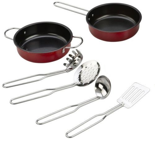 Keuken kookset rood 2 500x503