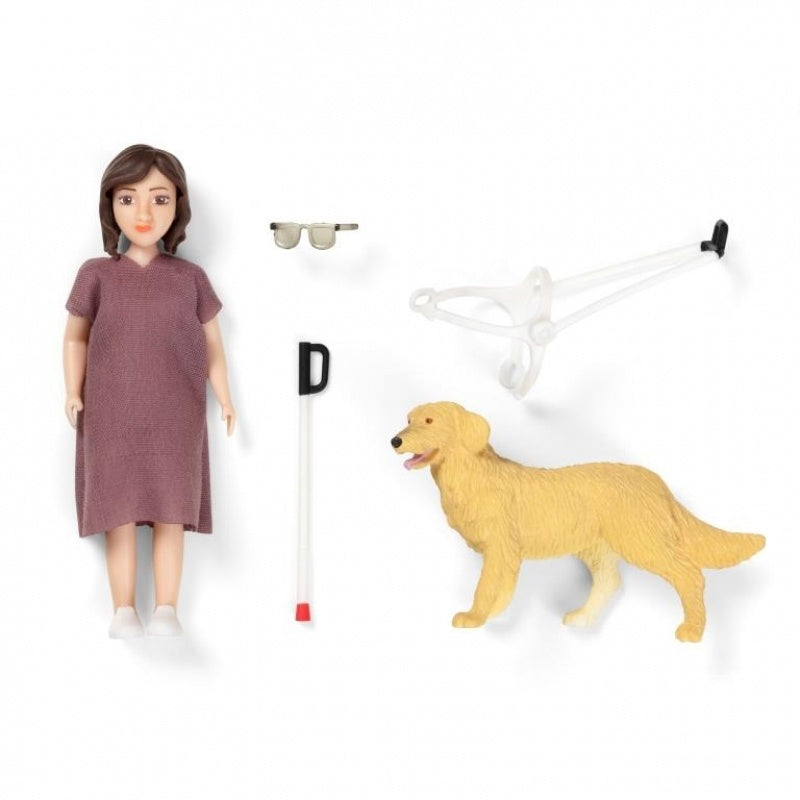 Lundby Vrouw met Hulphond