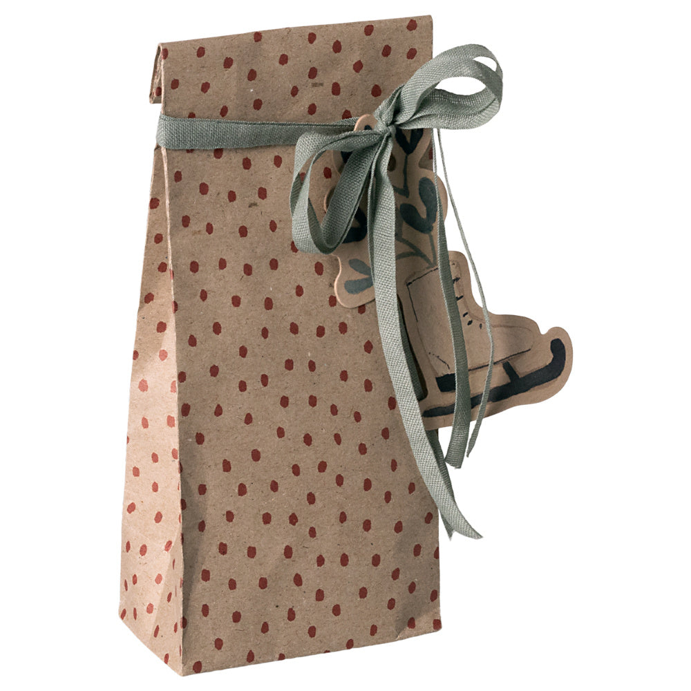 Maileg Cadeau zakje Polka Rood Micro