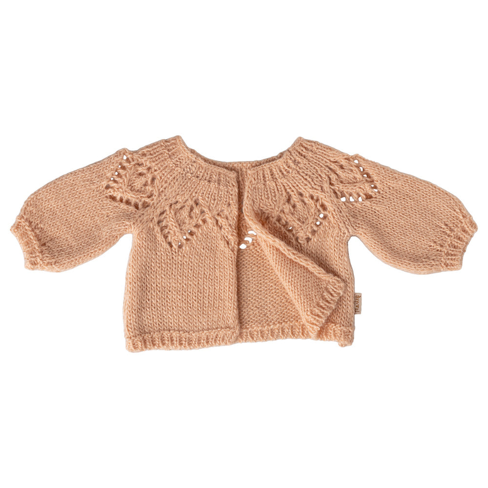 Maileg Gebreid Vest Maat 4 Licht Rose 4