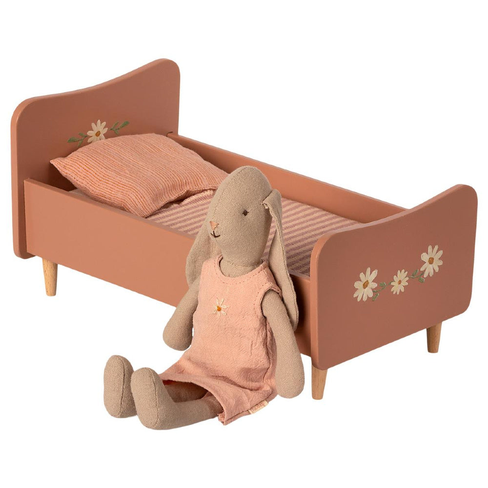 Maileg Houten Bed Mini Roze 11-1005-02_2