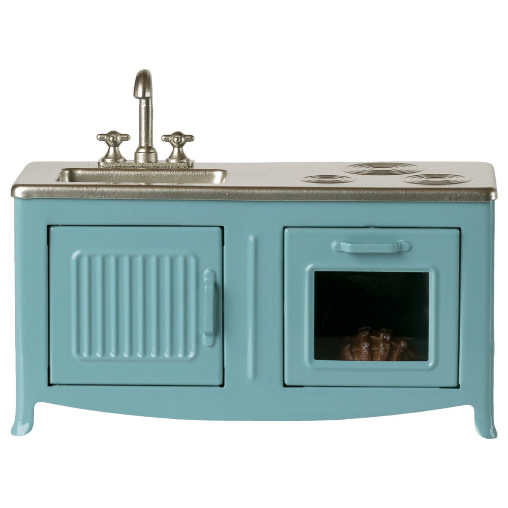 Maileg Keuken Muis Blauw 11-6100-01_1