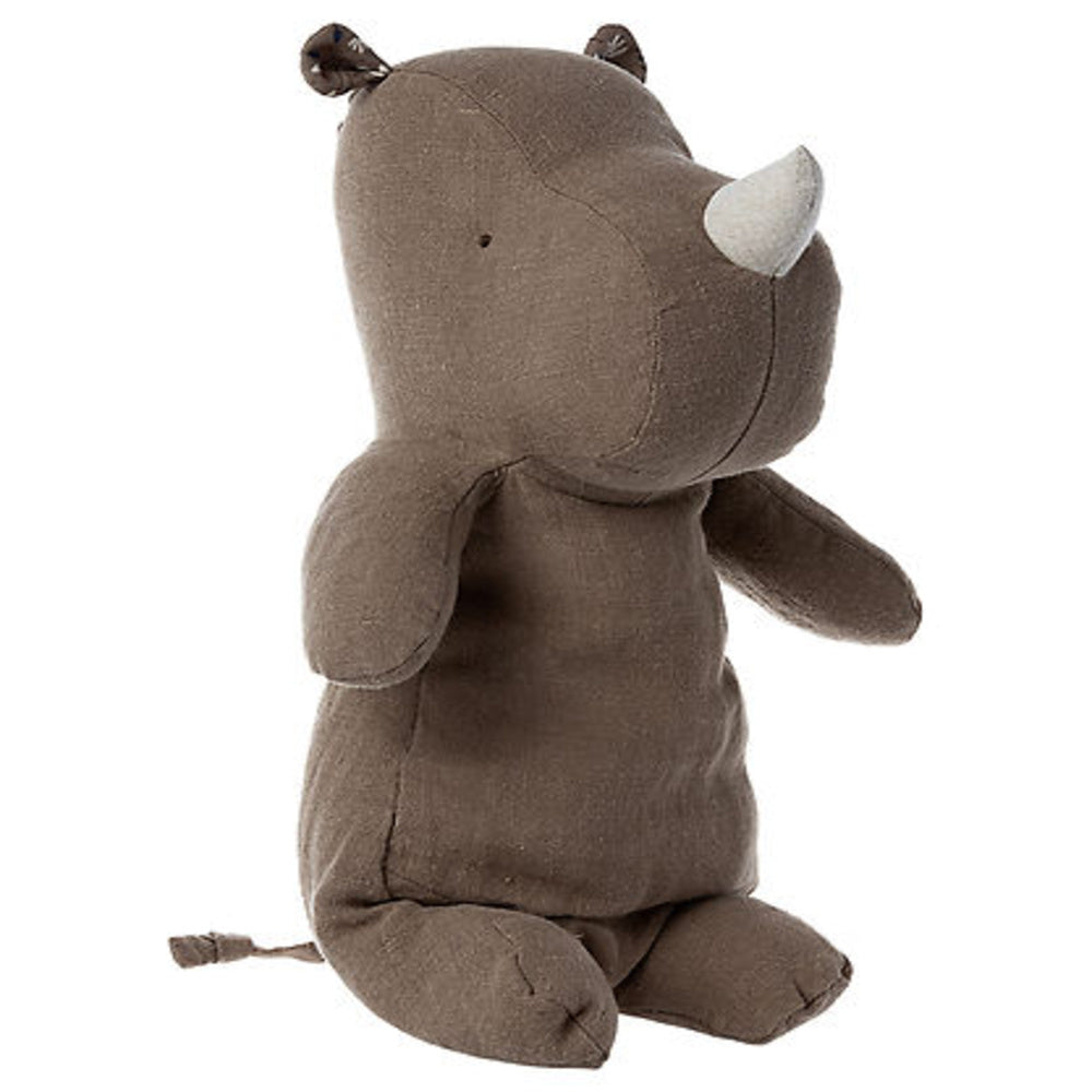 Maileg Neushoorn licht bruin medium