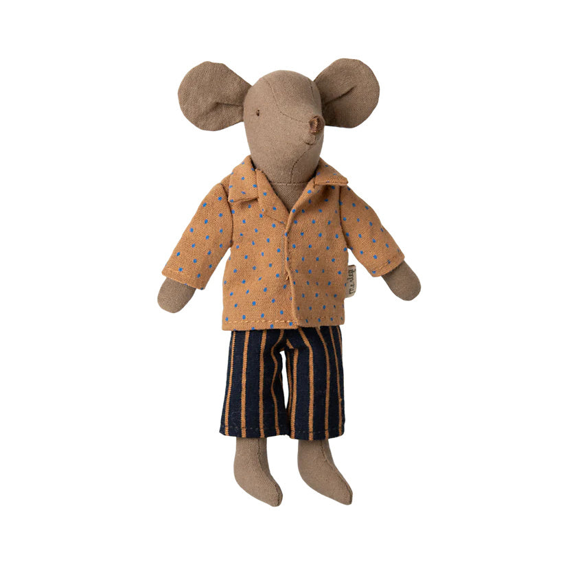 Maileg Shirt met Gestreepte Broek vader Muis 17-5311-00_2