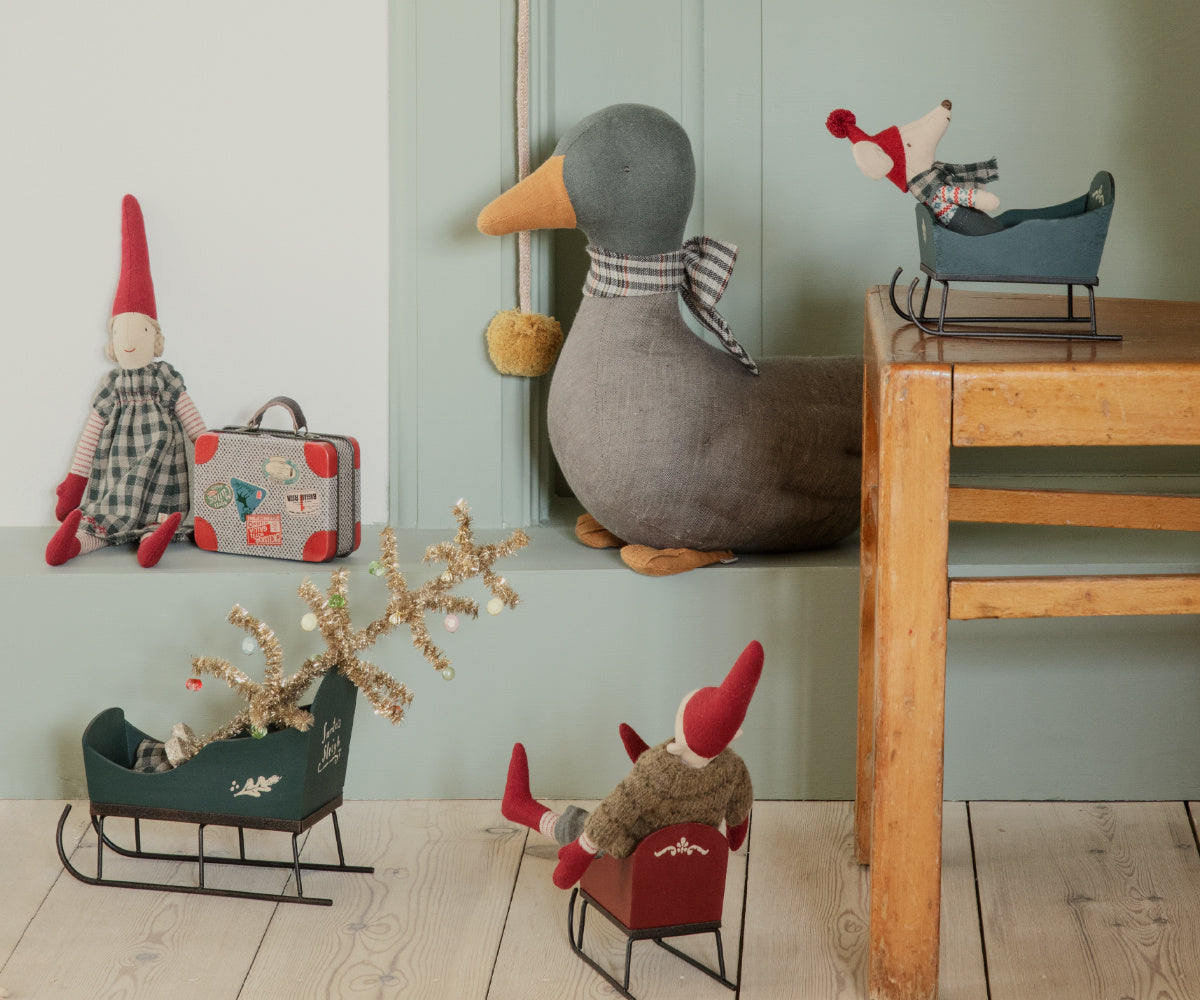 Maileg Slee Groen en Rood