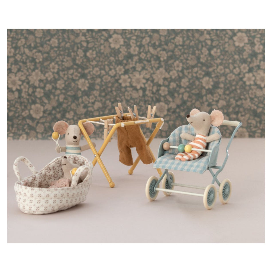 Maileg Wandelwagen Muis