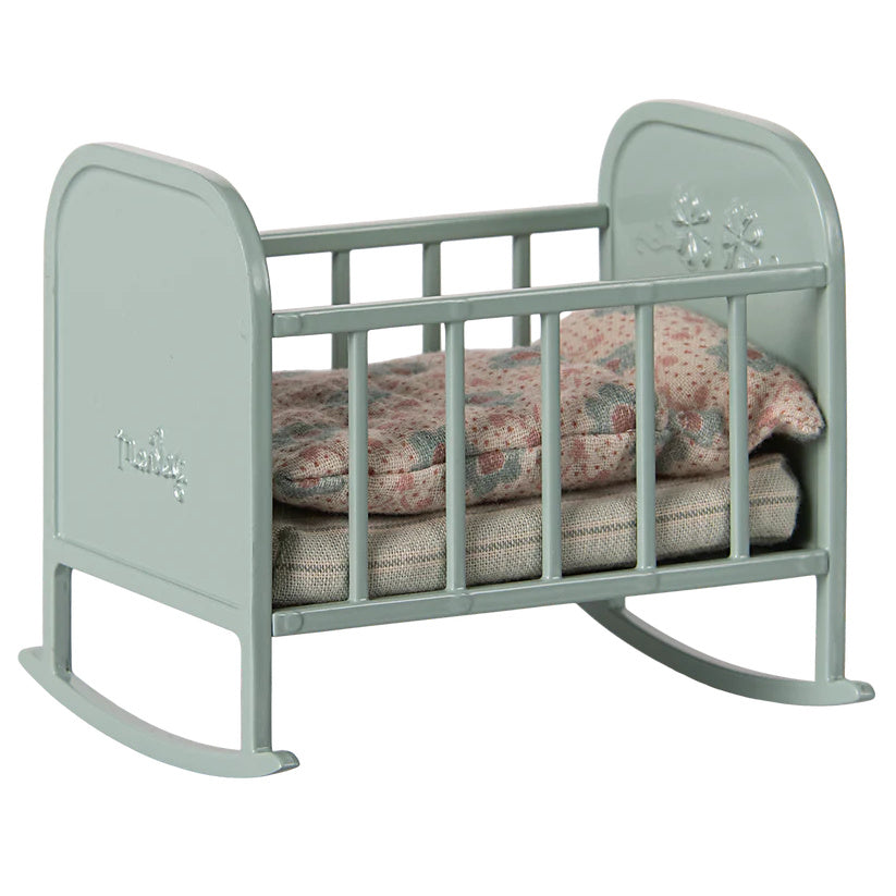 Maileg Wieg My Blauw Mint 11-5104-00