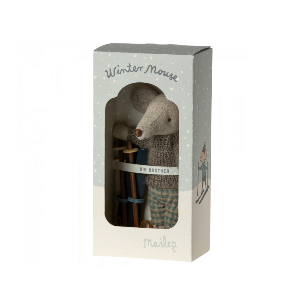 Maileg Winter Muis met Ski Set Grote Broer 17-3212-00_3