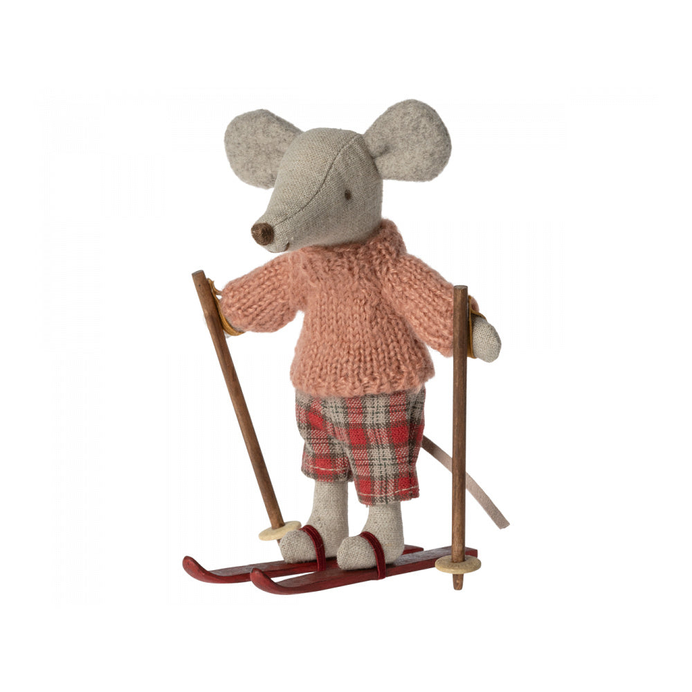 Maileg Winter Muis met Ski Set Grote Zus 17-3211-00_1