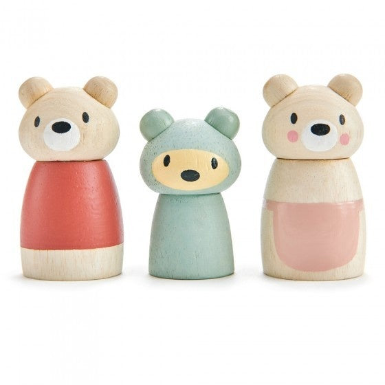 Tender Leaf Toys Poppenhuis Berenfamilie
