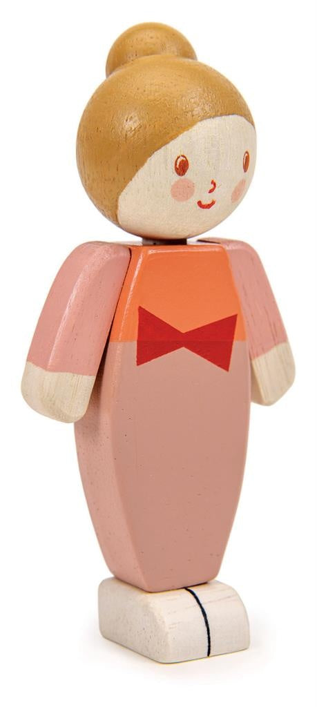 Tender Leaf Toys Poppenhuis Poppetje Ivoor Moeder 2