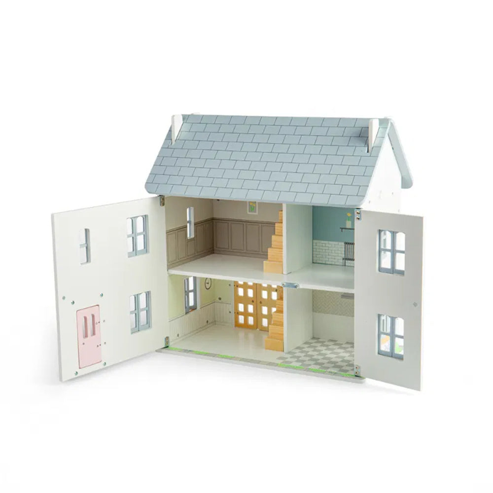 Bigjigs Poppenhuis Houten Zomerhuis 4