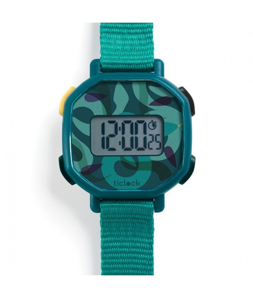 Djeco Horloge Groene Slangen