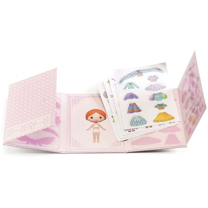 Djeco Tinyly Miss Lilyruby Stickers 1