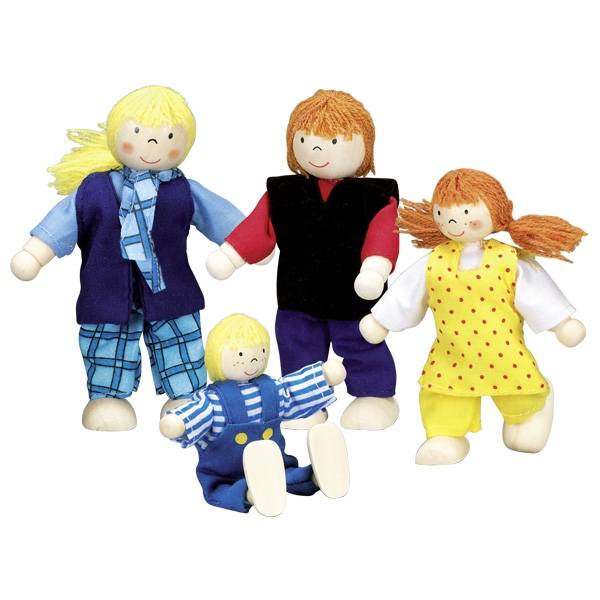 Goki poppenhuis Young Familie