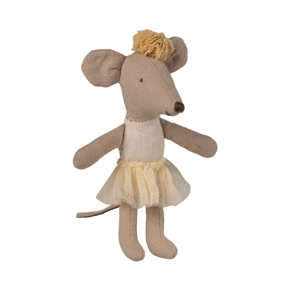 Maileg Ballerina Muis Kleine Zus Off White 17-6107-00