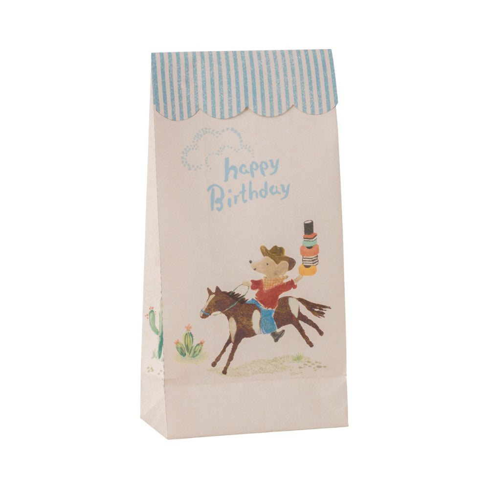 Maileg Cadeau zakje Happy Birthday Cowboy 1
