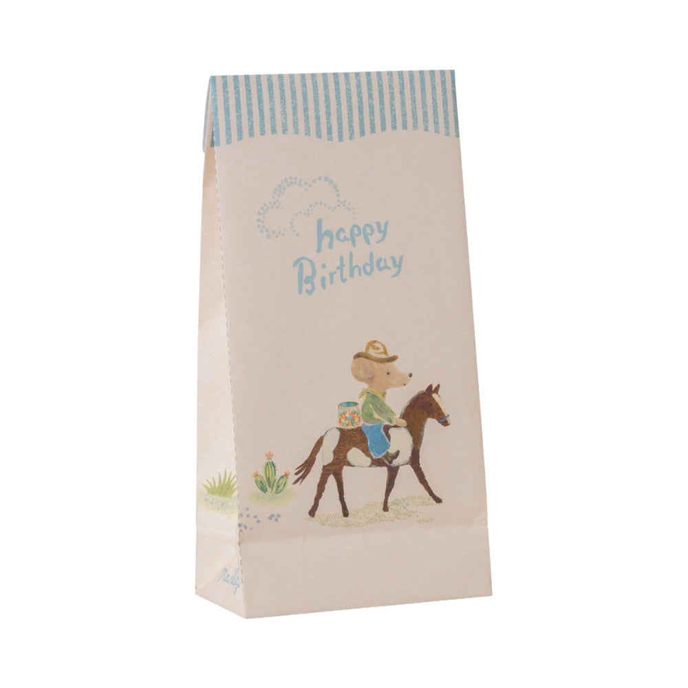 Maileg Cadeau zakje Happy Birthday Cowboy