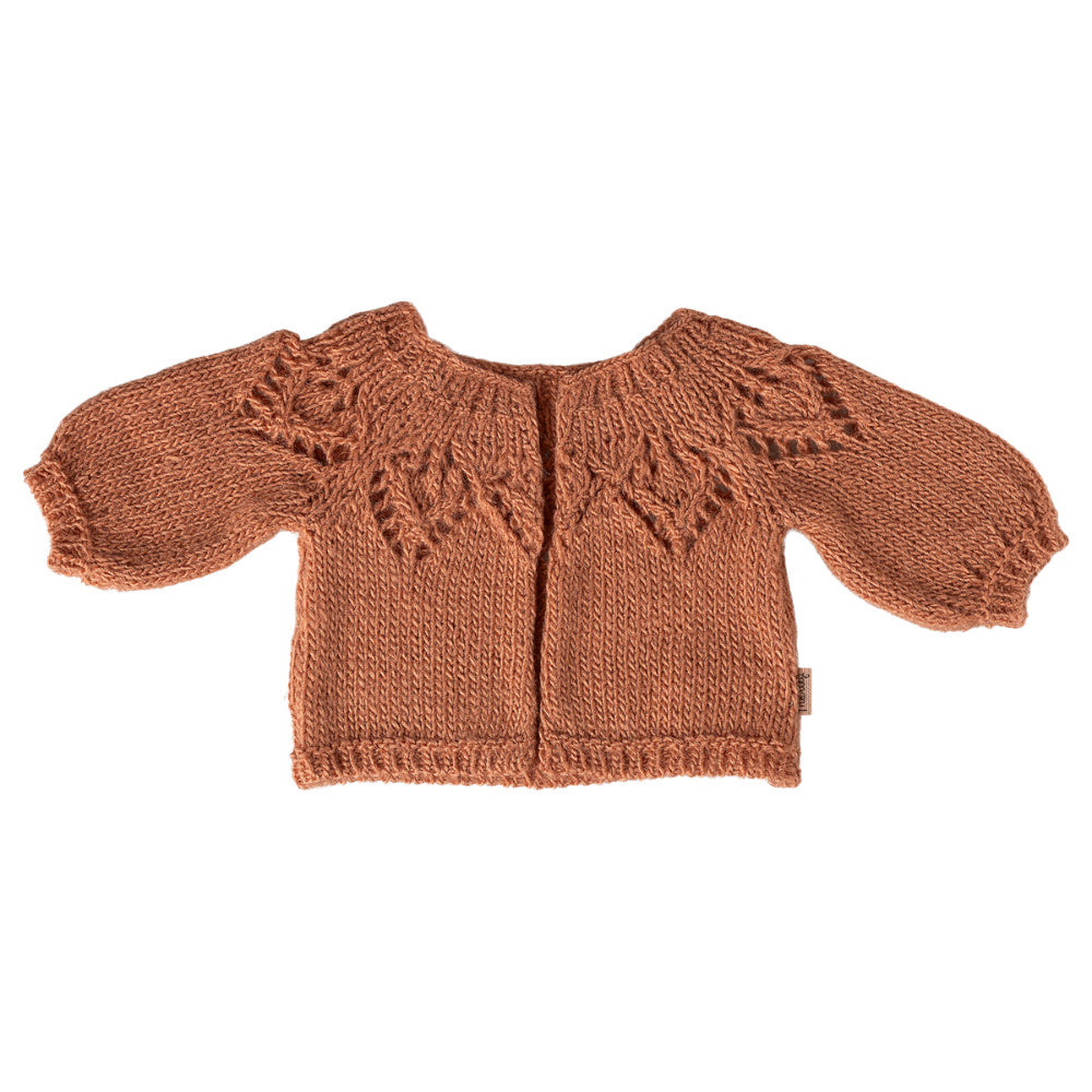 Maileg Gebreid Vest Maat 4 Vintage Rose 1