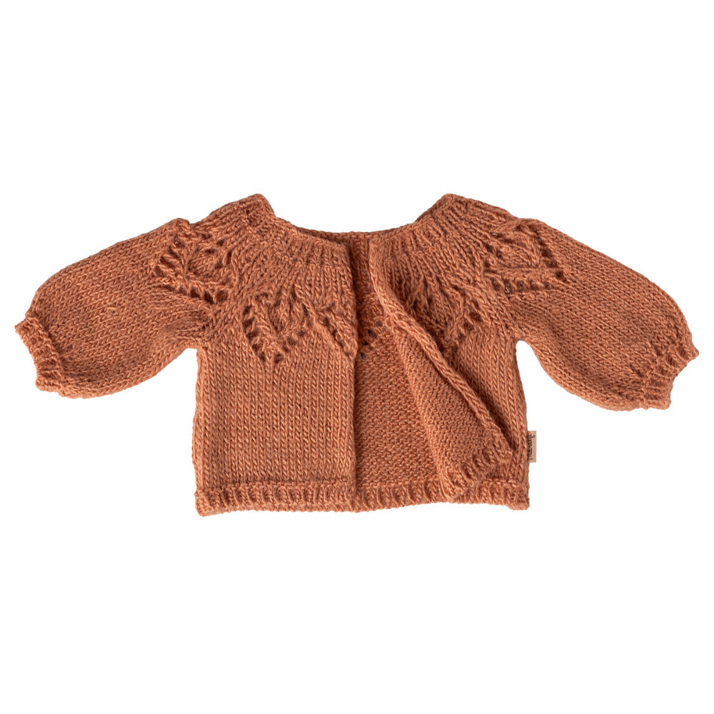 Maileg Gebreid Vest Maat 4 Vintage Rose 2