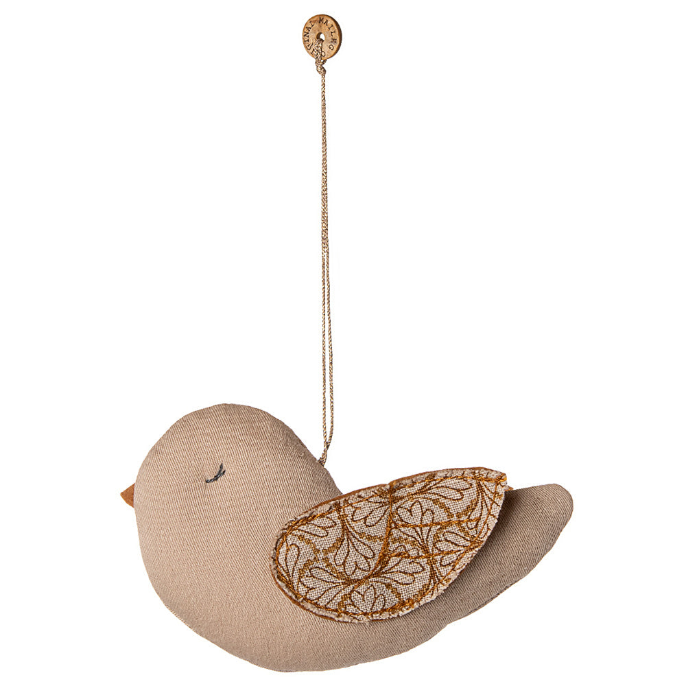 Maileg Ornament Vogel - Winterhart - Zand