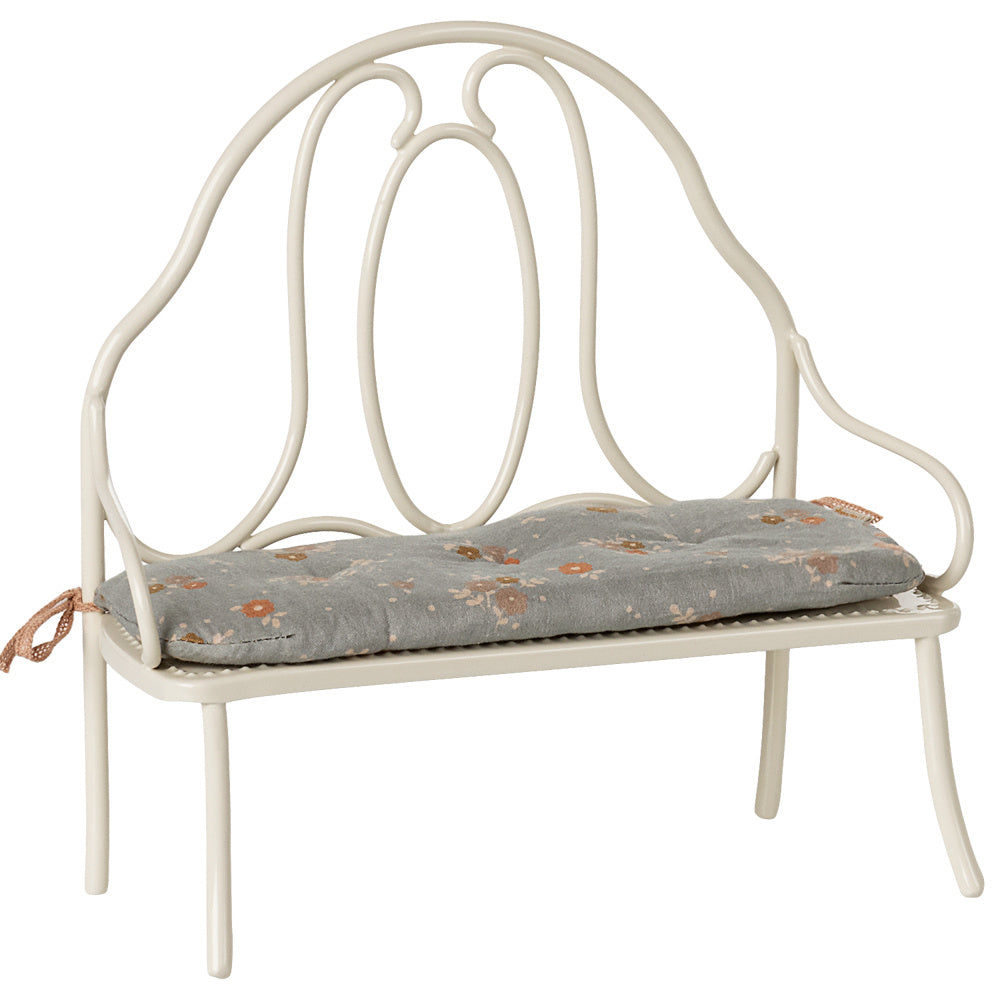 Maileg Vintage Bank Miniatuur - Gebroken Wit