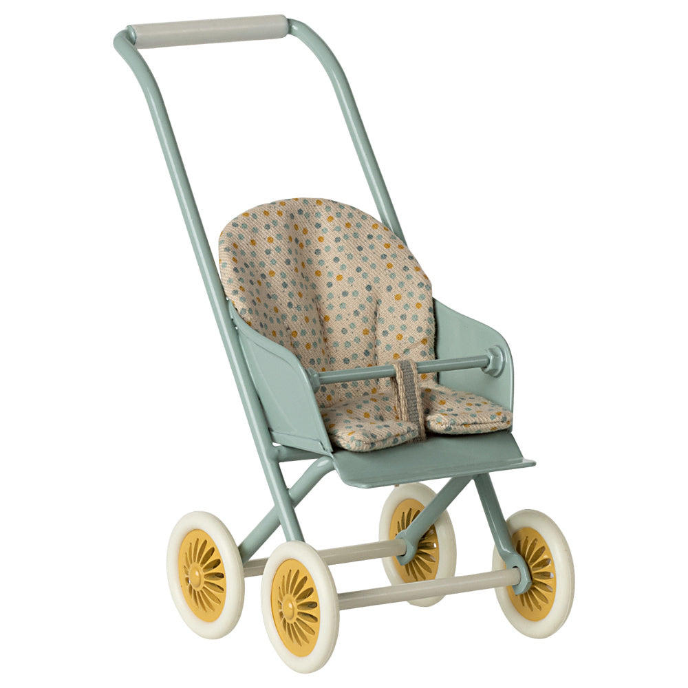 Maileg Wandelwagen Micro mint new