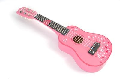Roze gitaar 2