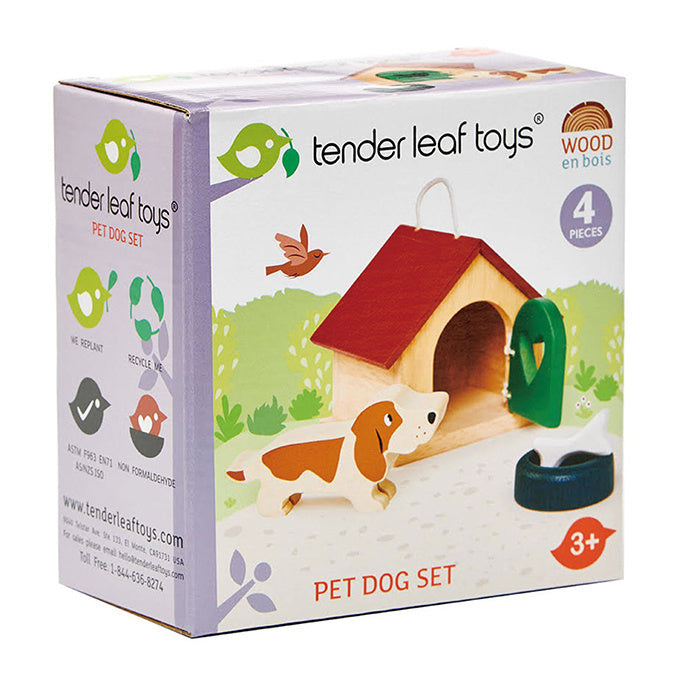 Tender Leaf Toys Poppenhuis hond 1