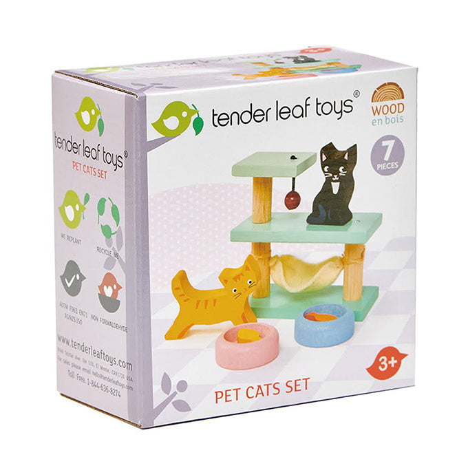 Tender Leaf Toys Poppenhuis Katten