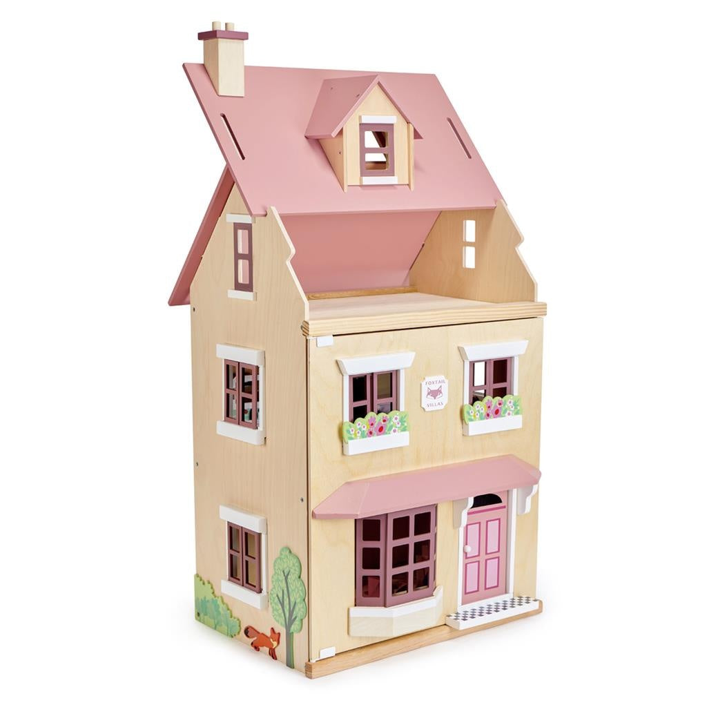 Tender Leaf Toys Poppenhuis Villa met Meubels 4608128_10