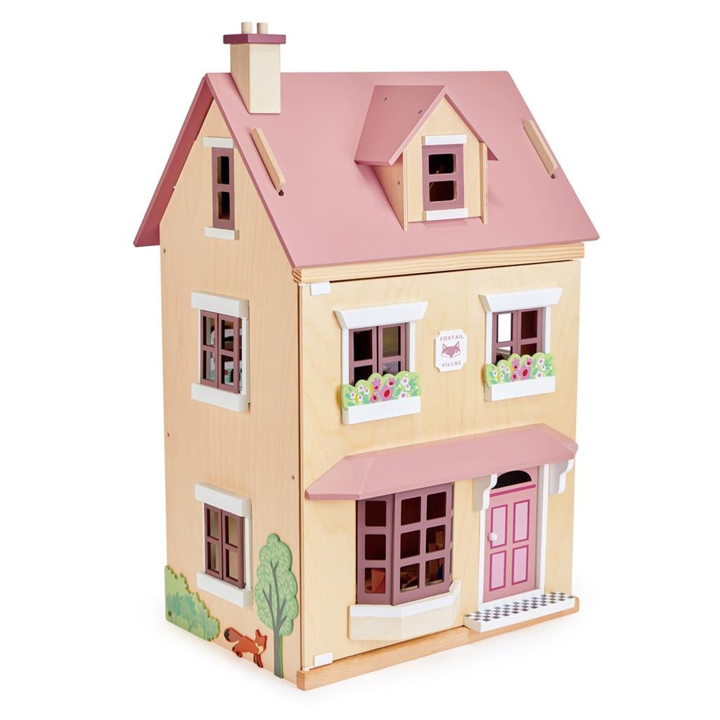 Tender Leaf Toys Poppenhuis Villa met Meubels 4608128_8